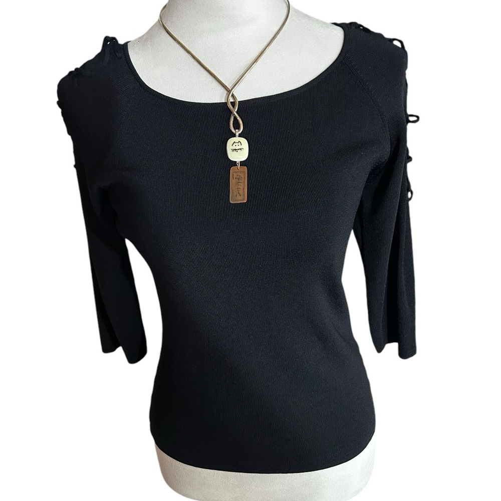 Vintage Joseph A. Qu’est - ce quec’est Silk? Pullover blouse
